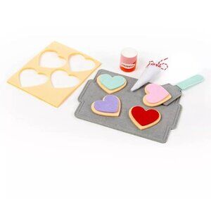 NEW Felt Cookie Food Playset